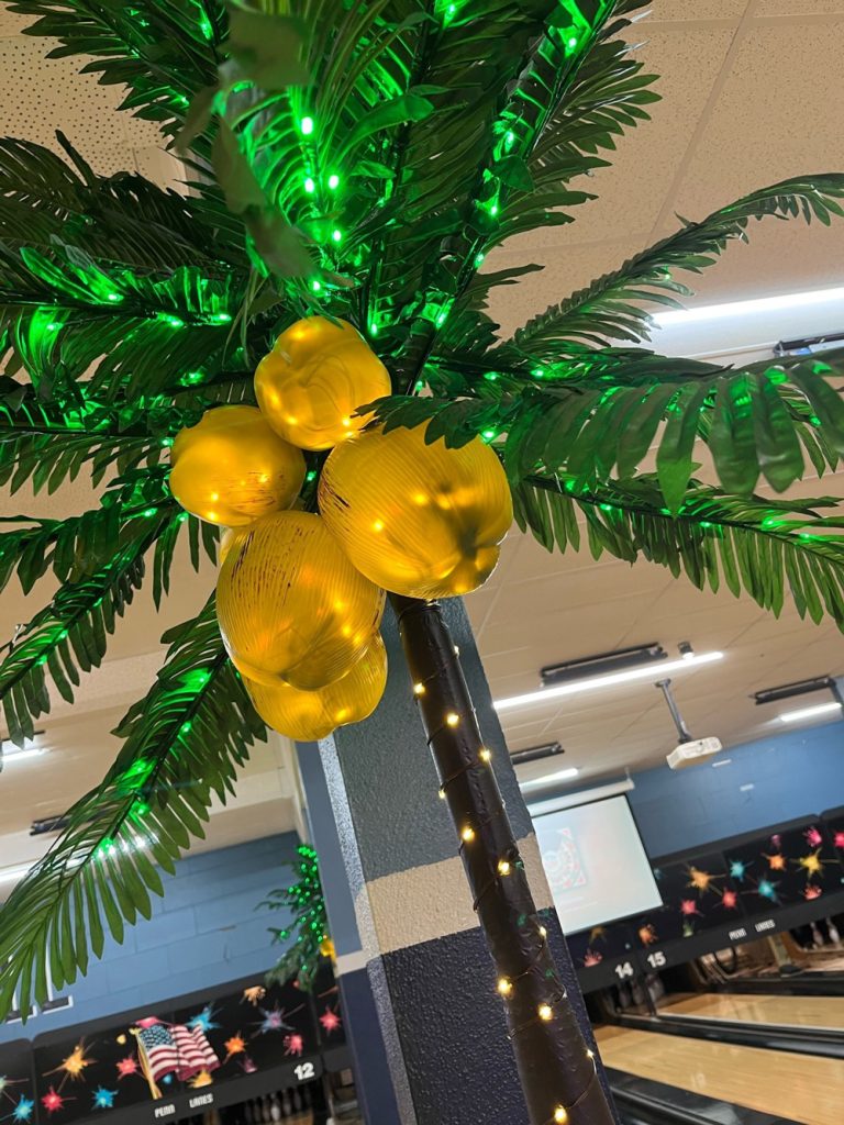 palm tree decorations
